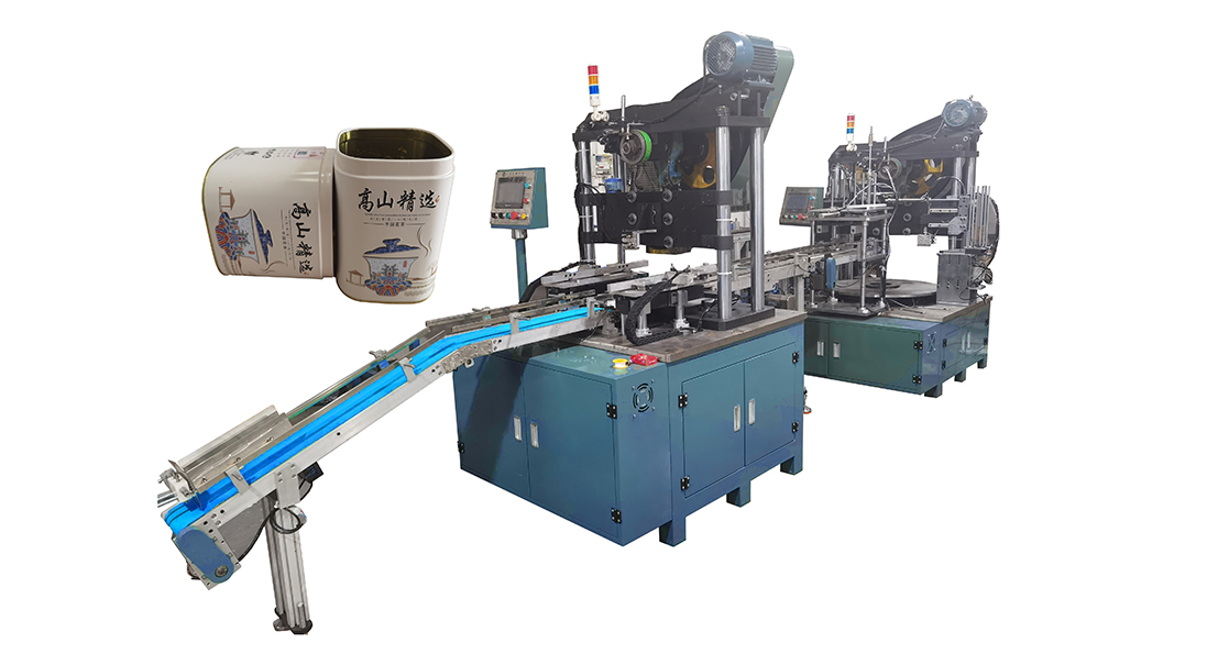 Sunnran Manual Tin Box Making Machine For Fancy Can CE Certificate