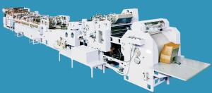 China 40pcs/Min 450GSM Square Bottom Paper Bag Making Machine wholesale