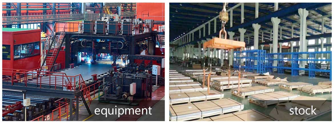 Fartory of 310S stainless steel plate
