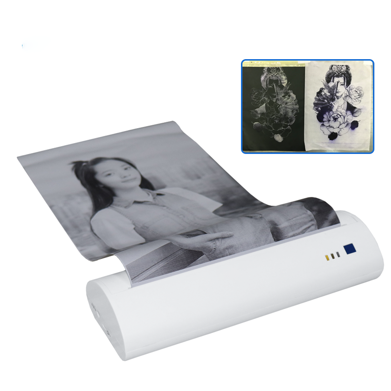 Handheld A4 Width Office Thermal Transfer Printer Business Contract File Printing