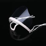 Earloop Style Transparent Plastic Face Cover For Chef