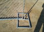 6'X12' Galvanized Chain Link Fence Panels For Commercial Construction