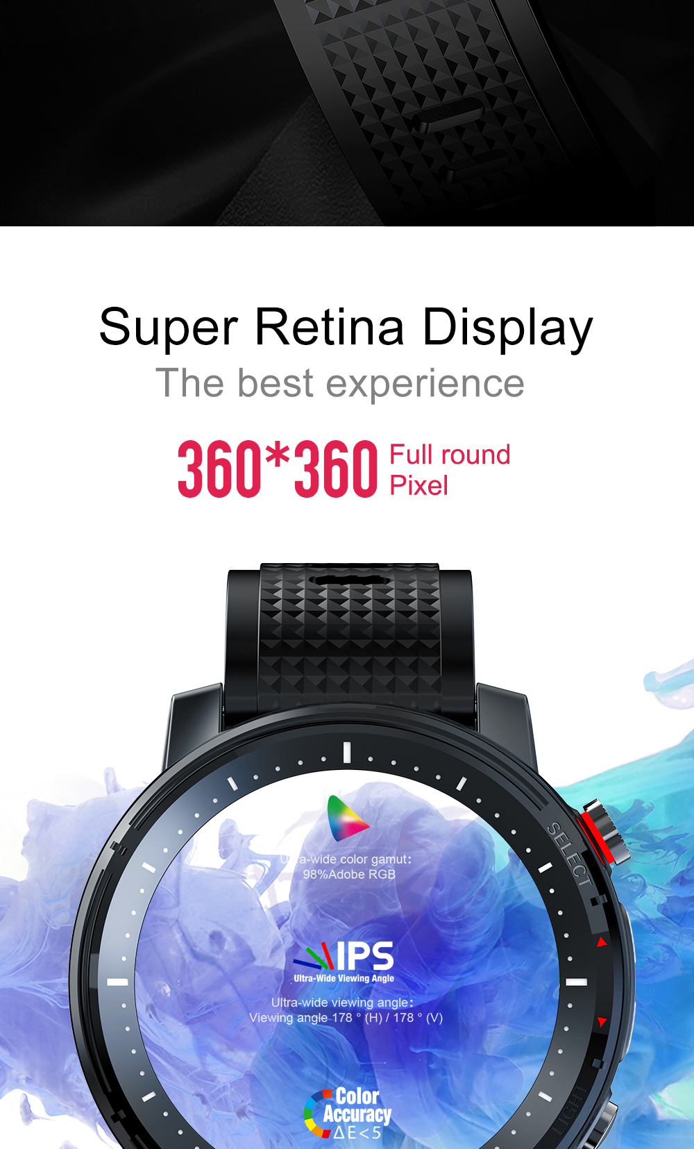 Temperature Smart Band L15 Watch Heart Rate Blood Pressure Monitor Cicret Bracelet Phone
