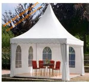 China PVC Pagoda Canopy 5mx5m Fireproof Wedding Event Pagoda Tent for Party wholesale