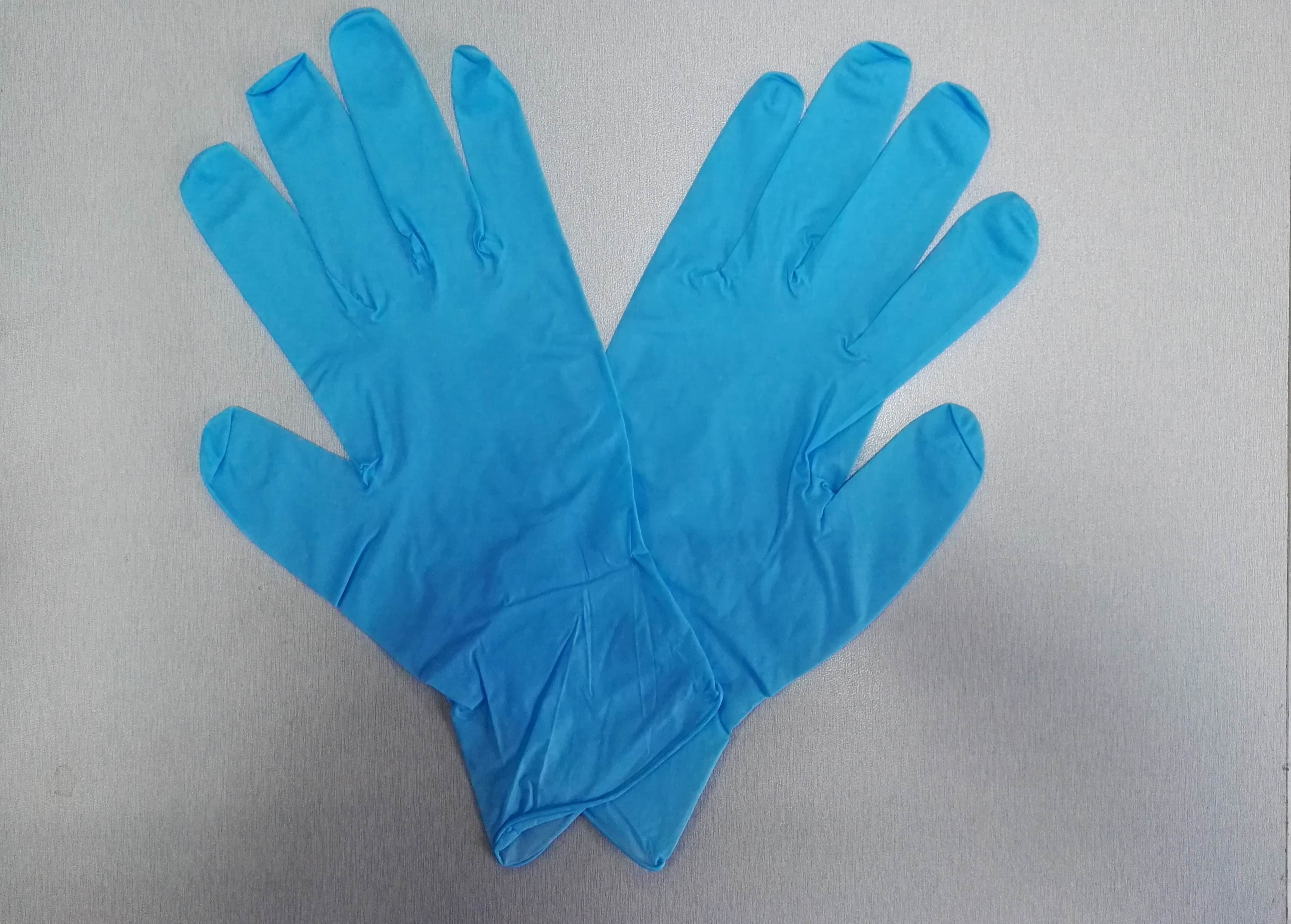 Spray Flock - Lined Disposable Surgical Gloves , Sterile Latex Gloves For Clean Room