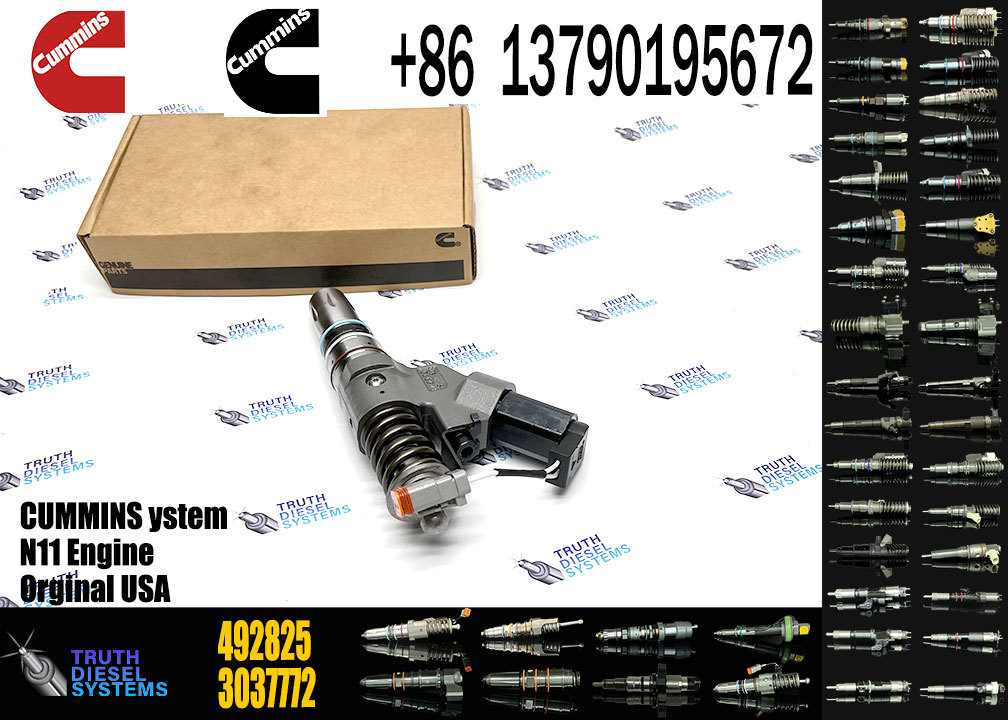 Construction Machinery PartsFuel Injector Diesel Fuel Injector 3411754 3411755 492825 4928517 for CUMMINS Diesel Engine