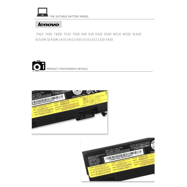 Factory OEM 0A36302 Laptop Battery for Lenovo ThinkPad T420 T420I T430 T410 L430 L530 T530 Series - 0A36302