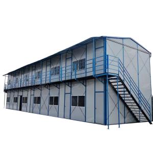 China Custom Prefab Houses Manufactured in Green Houses and Light Steel Structure Frame for Bangladesh Market wholesale