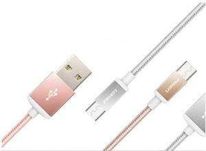 China Pisen nylon double-side rapid USB cable for Android, Pisen rapid USB cable for Android wholesale