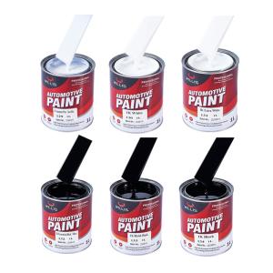 China Auto Black / Pure White / Lemon Yellow Solid Acrylic Car Spray Paint wholesale