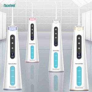 China Whitening Teeth Portable Dental Flosser 1600mah Battery With Superoxide Water wholesale
