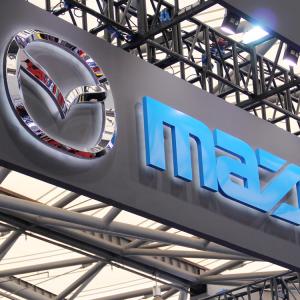 China Mazda dealers Custom Vacuum forming Plastic 3D Car Logo Sign wholesale