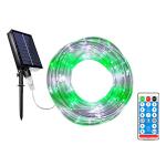Leather Christmas LED Rope Lights RGB LED Remote Control Waterproof