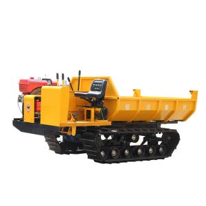 China Sturdy Powerful Diesel Self Loading Tracked Dumper For Construction wholesale