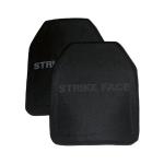 Black Military NIJ IIIA IV Body Armor Plate 250*300*25mm