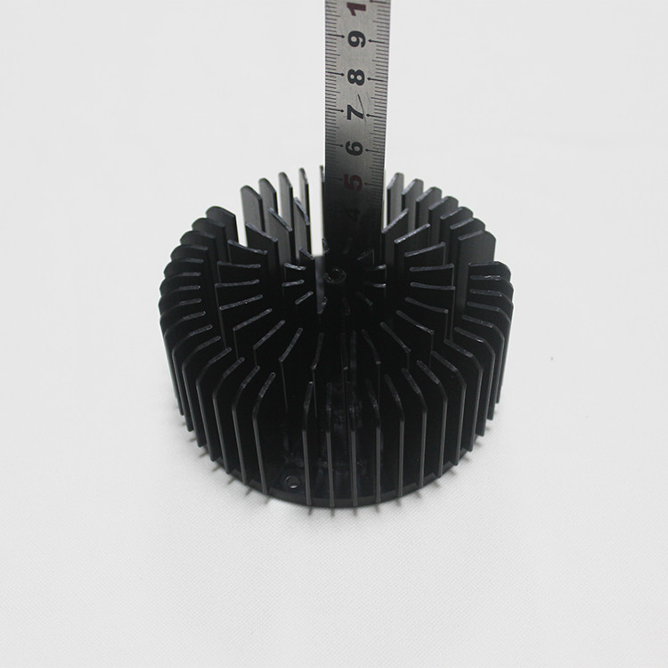 Aluminum Alloy Heat Sink With Cold Forging Craft 5.0mm Base Thickness