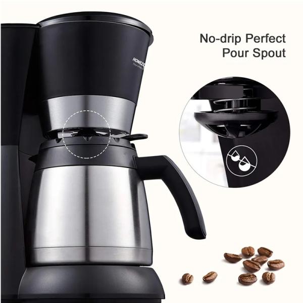 CM-828W Filter Coffee Makers with double wall thermo jar