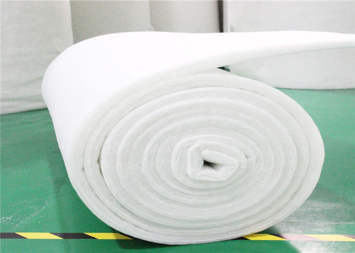 Durable Ground Paint Booth Filters Fine Fiber Mesh Customized Size Pre Grade