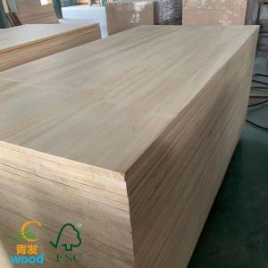 China Paulownia Tomentosa Timber Wood Natural Or Bleached 3mm-50mm Thickness wholesale