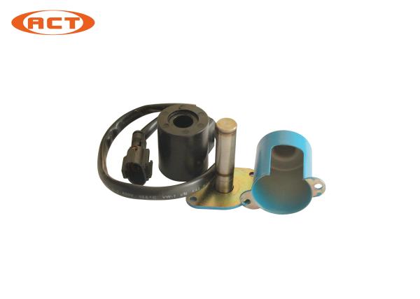 PC55/PC40 Excavator Solenoid Valve , Rotary Solenoid Valve Coil For Komatsu