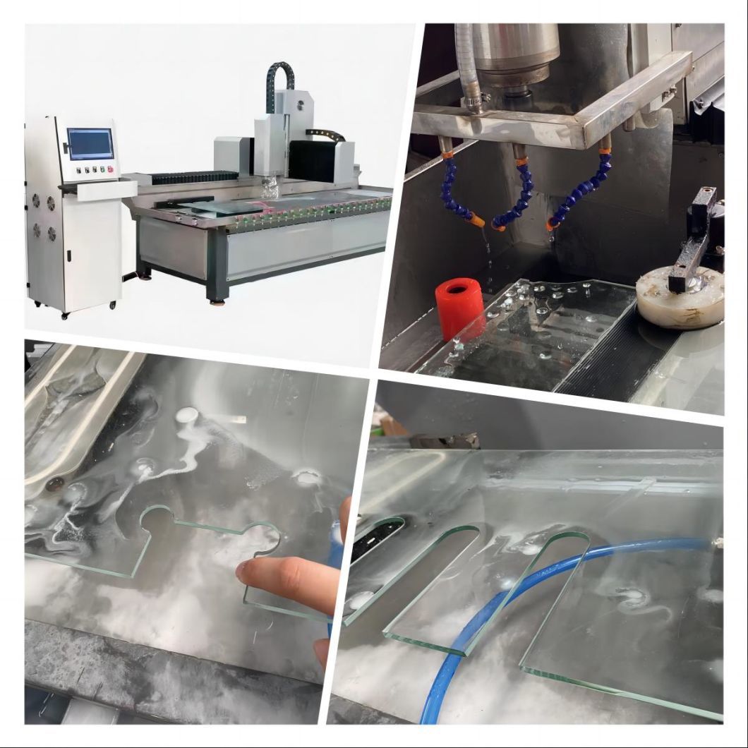 CNC Glass Processing Cylindrical Milling Machine