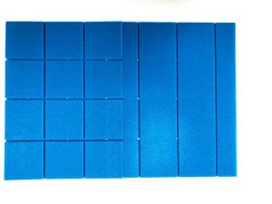 China Hockey Baseball Artificial Turf Underlay 12mm 15mm 20mm Water Drainage wholesale
