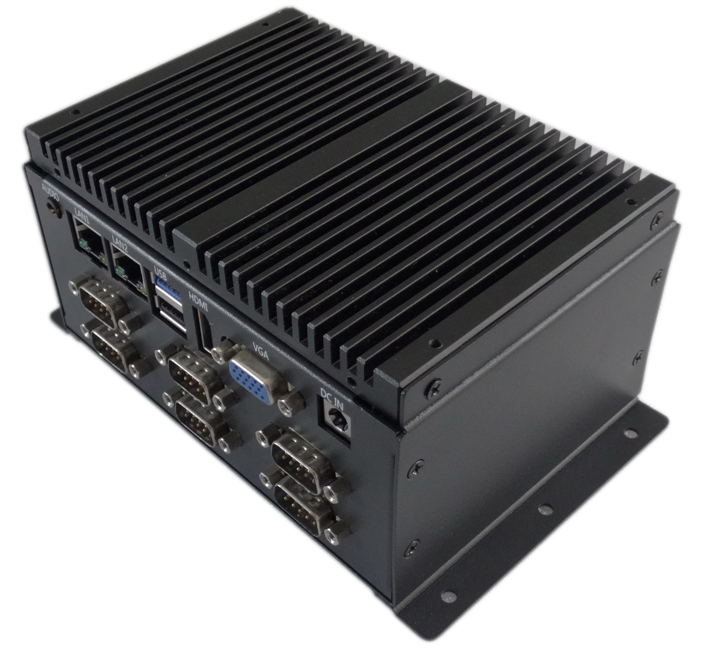 MIS-EPIC07 No Fan Industrial Embedded Computer 3855U Or J1900 Series CPU Dual Network 6 Series 6 USB