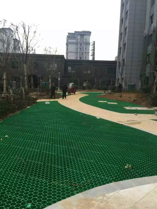 Greening System Distribute Loading Plastic Grass Paver Grid for Gravel Stabilizer