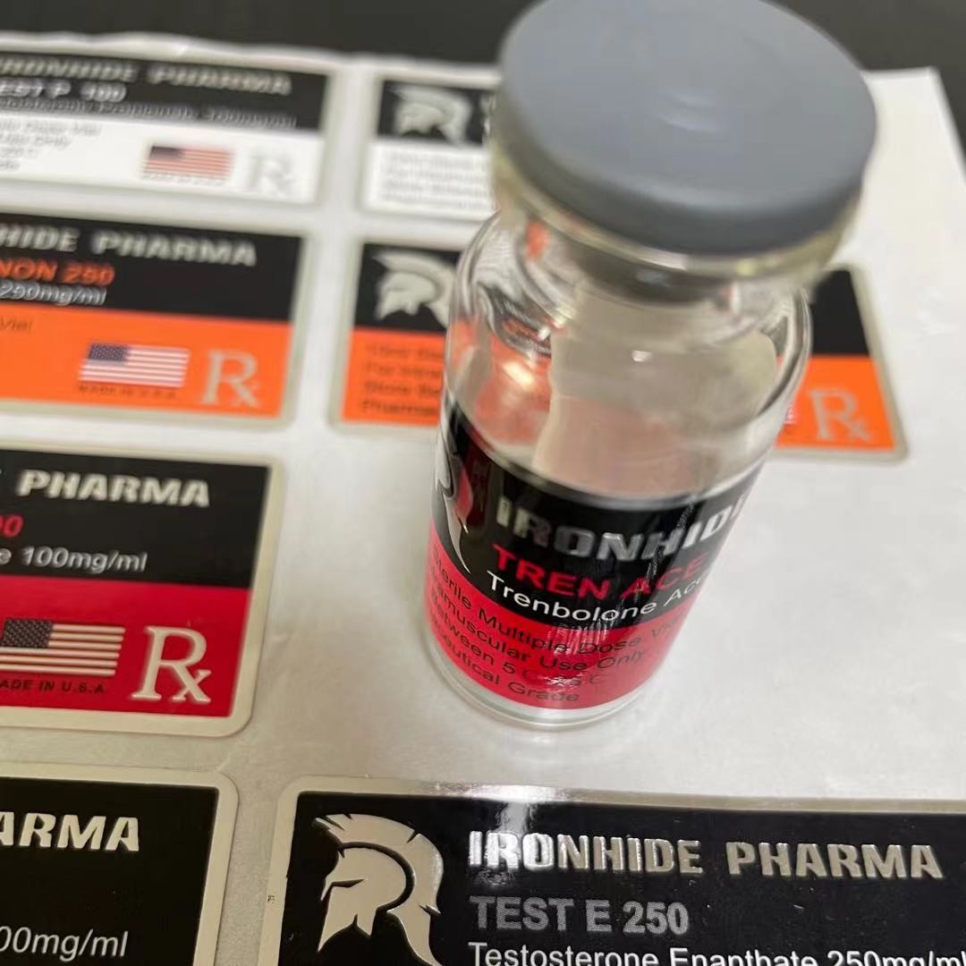 ISO PMS Color Glass Vial Labels , Glossy Finish Pharmacy Labels Stickers