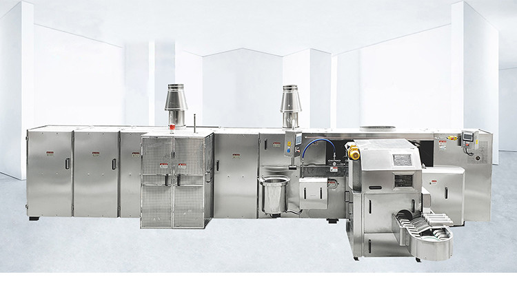 2.0hp Sugar Cone Production Line 63 Cast Iron Baking Templates Ice Cream Maker