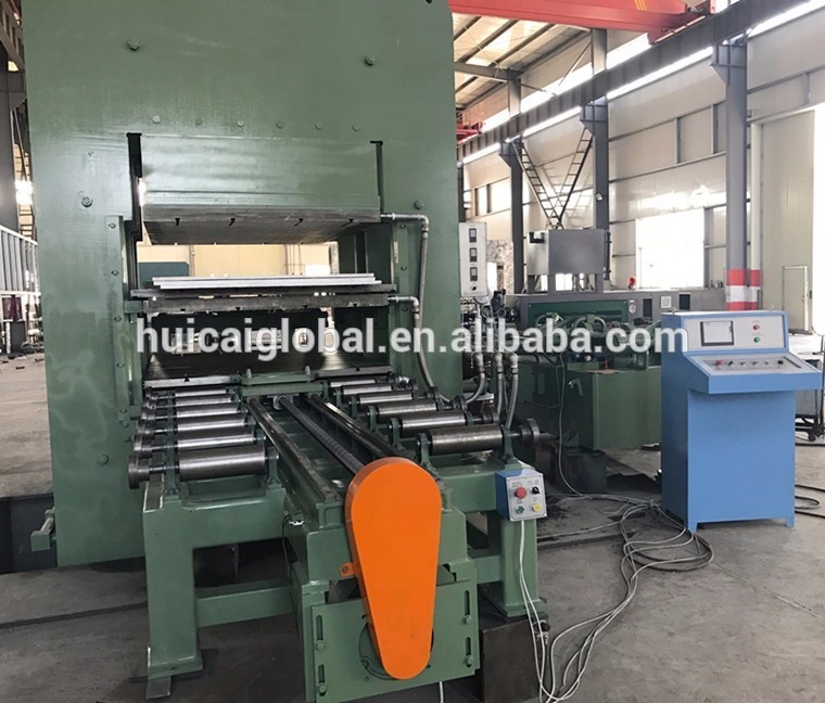 Long Service Life Column Type Rubber Tile Press Vulcanizer Rubber Tile Making Machine