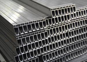 China Silver Industrial Standard Aluminum Extrusion Profiles Mill Finish Custom Length wholesale