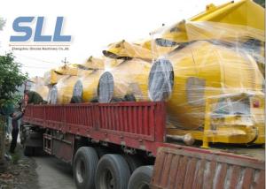 China 350L Concrete Pan Mixer Machine Cement Mixer Machine Simple Structure wholesale