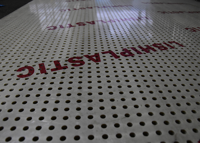 3mm Thickness White Plastic Perforated Sheet For Speaker Grill