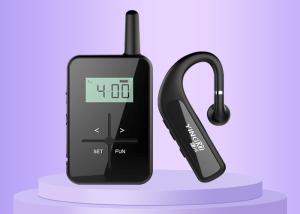 China Black Audio Guide System Universal 860 - 870 MHz Frequency Band wholesale
