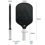 230g Honeycomb Pickleball Paddles 16mm With Bundling Strap