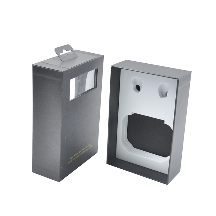 Custom Made Iphone Case Carton Packaging Box Printing With Pet Window