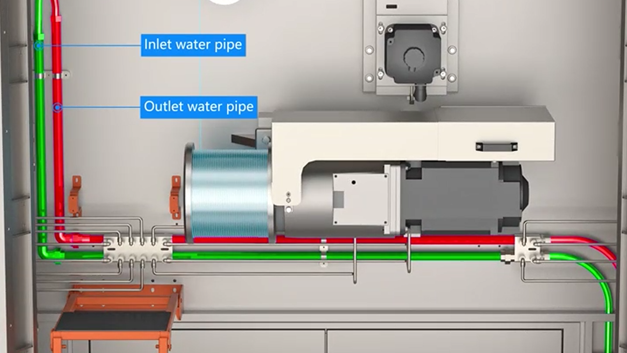 Super Thin Stone Cutting Wire Saw Machine For Marble 300kw 0-40m/S