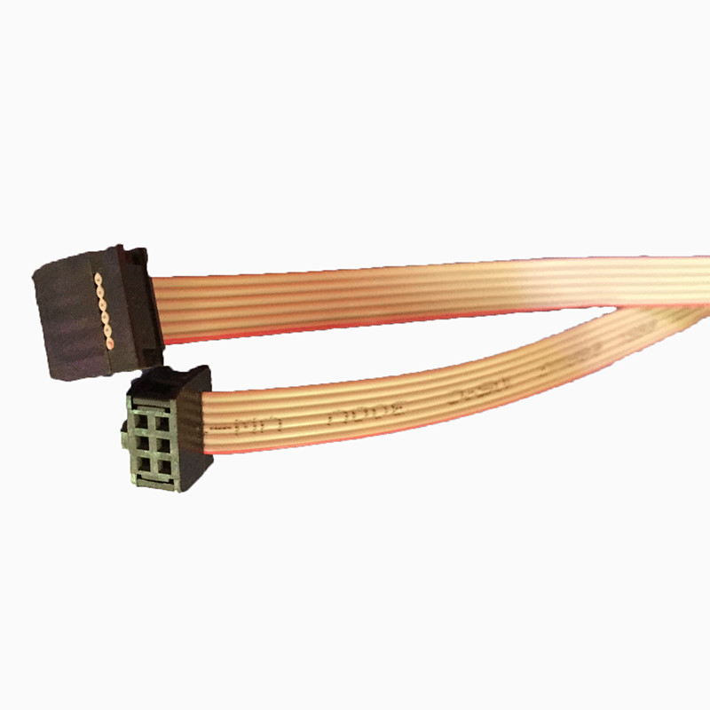 FC 10P FC 20P 2.54mm Custom Made Wiring Harness IDC Flat Terminal