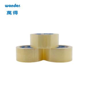 China Transparent BOPP Packaging Tape 48mm X 50m Hot Melt Pressure Sensitive Adhesive wholesale