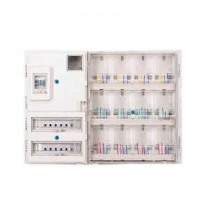China IP54 Fireproof Twelve Single Phase Meter Box Poly Carbonate wholesale