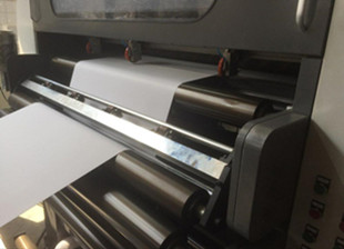 Servo Rotary Automatic Paper Roll To Sheet Cutting Machine 1400mm Width