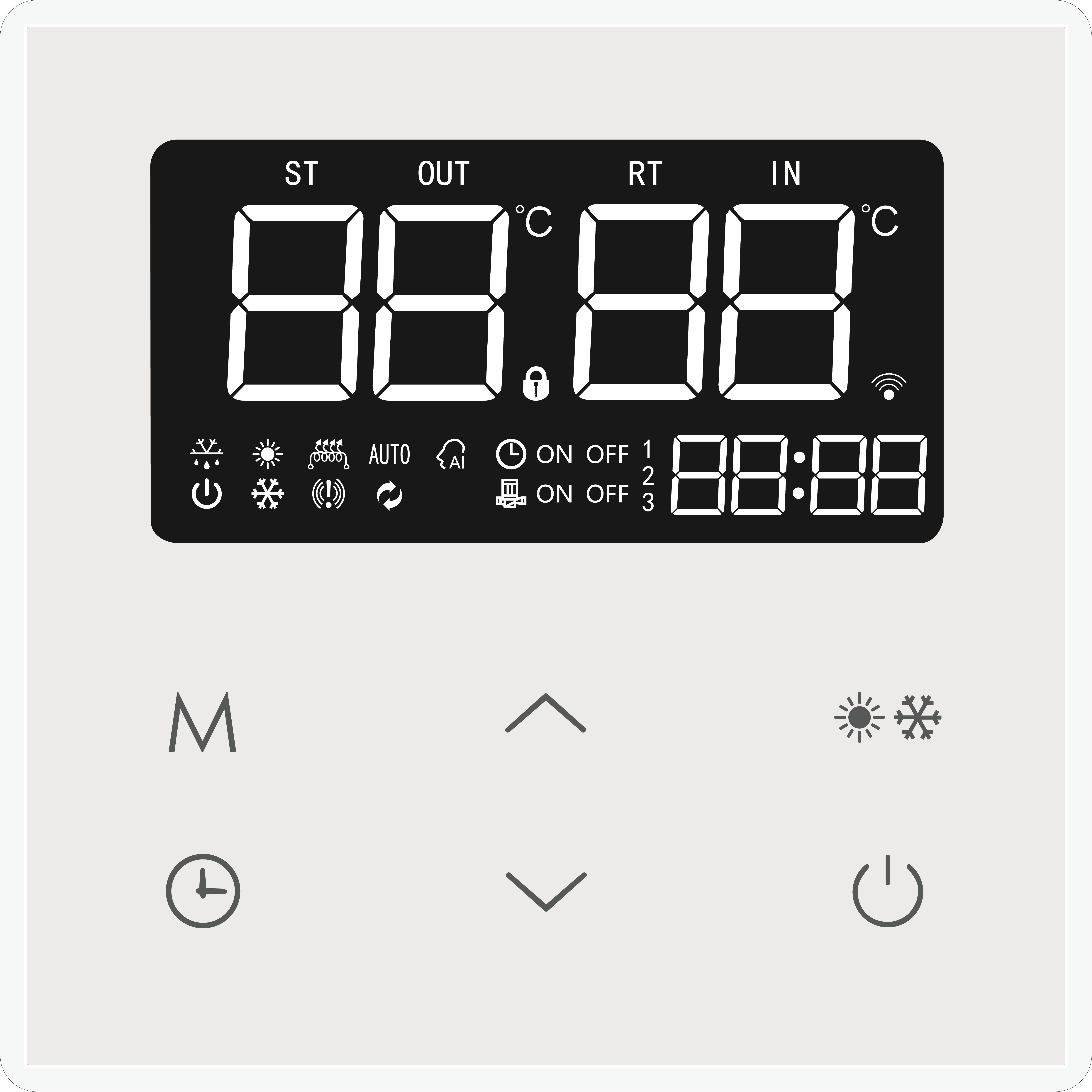 12KW 220V R410A Above Ground Swimming Pool Heat Pump Water Heater Intelligent