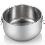 Leak Proof Round Stainless Steel Lunch Box Food Storage Healthy Bento Box