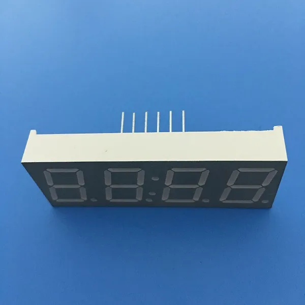0.56inch LED Clock Display 4 Digit 7 Segment Common Anode for Fitness Running Equipment