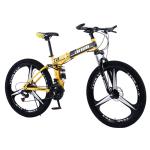 Hard Frame Aluminum Mountain Bike 120kg Spoke wheel