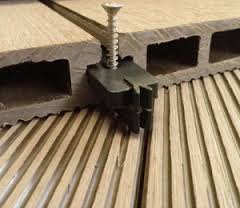 Function Connecting Stainless Steel Solid Hardwood Board Butting Deck Clip for Decking