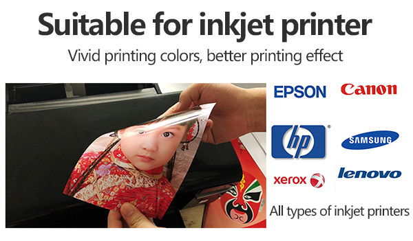 A3 Inkjet Cast Coated Photo Paper High Glossy 160g 297*420mm For Inkjet Printer