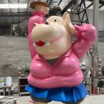 Customized IP Sculpture Fiberglass Vison Waterparks Playground Equipment Spray