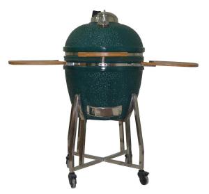 China 21&quot; Ceramic Grills Charcoal BBQ Kamado (Peacock Blue) wholesale
